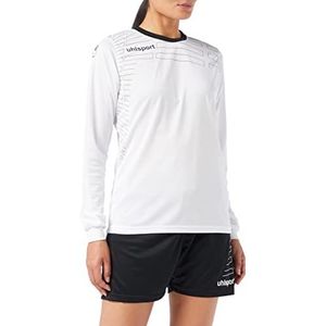 uhlsport Ls Team damesset (shirt en shorts), wit (wit/zwart)