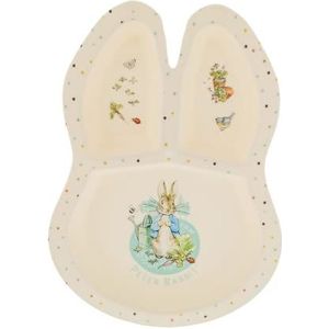 Beatrix Potter Peter Rabbit bord, hoogte 25,5 cm, meerkleurig