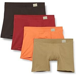 Sloggi Shorts (4 stuks) heren, bruin, overall donker, XXL, Bruin - donker overall