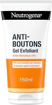 Neutrogena | Anti-puistjes peeling gel (tube van 150 ml) - Salicylzuur gezichtsscrub (2%)