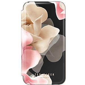 Ted Baker 81560 KNOWANE Spiegel Flip Case voor iPhone 11 (2019) 6,1 inch (2019) - Porselein Roze (zwart)