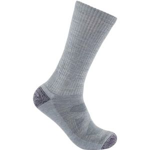 Carhartt Mengsokken van merinowol, damessokken, asfaltheide, medium, Asfalt heide