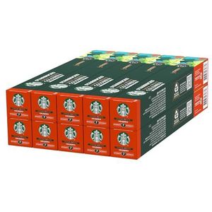STARBUCKS Single-Origin Colombia by Nespresso, amberkleurige roostering, koffiecapsules 10 x 10 (100 capsules)