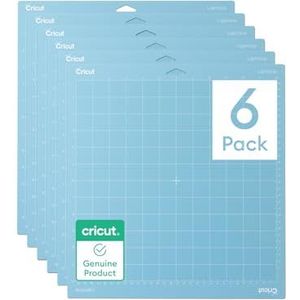 Cricut LightGrip Lot de 6 tapis pour machines Explore & Maker - Idéal pour le papier standard, le papier cartonné léger et plus encore
