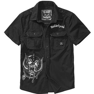 Brandit Motörhead Vintage T-shirt 1/2 mouw zwart, zwart.