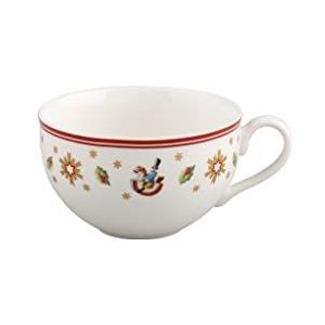 Villeroy & Boch Toy's Delight Mok, 200 ml, premium porselein, wit/rood