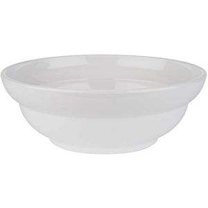 APS ""Poke Bowl"", bijna onbreekbare melamine kom, slakom, stapelbare kunststof kom, Ø 20,0 cm x 7 cm hoogte, 0,9 liter, wit