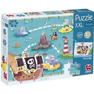 Jumbo Puzzel piraten XXL 1110700209, meerkleurig
