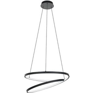 EGLO Ruotale Hanglamp - LED - Ø 55 cm - Zwart/Wit