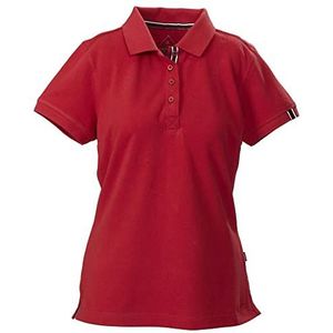 James Harvest Avon Poloshirt voor dames, Rood
