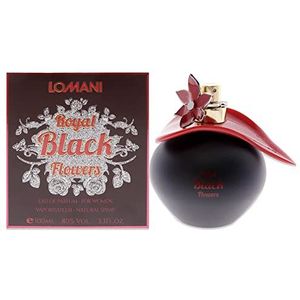 Lomani Royal Black Flowers Eau de Parfum voor dames, spray, 93,6 g