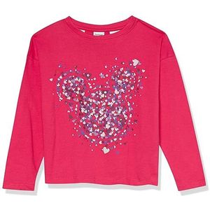 Desigual Ts_laurie Disney T-shirt voor meisjes, Rood