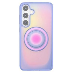 PopSockets Samsung Galaxy S24 Plus hoes met ronde magnetische handgreep, compatibel met MagSafe, telefoonhoes voor Galaxy S24+ - Aura
