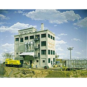 Walthers Cornerstone 933-3026 Wing Milling Company Graanmolen, rood