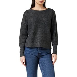 ONLY Onldaniella Knt Noos L/S Sweater voor dames, donkergrijs gemêleerd