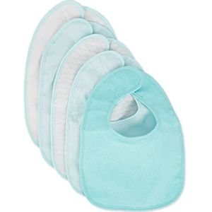 Bieco Babyslabbetjes voor baby's, waterdicht, slabbetje voor baby's, halsdoek voor baby's, spuugdoek, slabbetje voor baby's, schilderschort voor kinderen voor jongens en meisjes, slabbetje baby