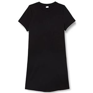 s.Oliver BLACK LABEL Midi-jurk voor dames, zwart.