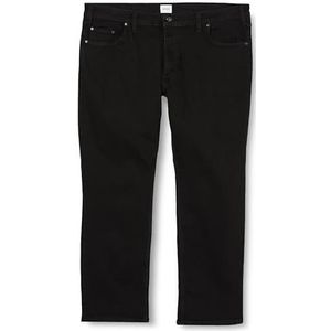 MUSTANG Stijl Big Sur Straight Jeans voor heren, zwart.