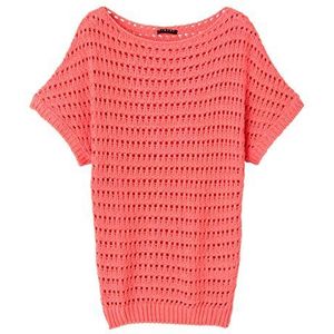 United Colors of Benetton T-shirt voor meisjes en meisjes, koraalrood 01n, 3 jaar, koraalrood 01n