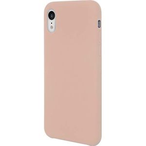 JT Berlin Apple iPhone XR hoes Liquid Silicone Case Cover Rose Gold [vloeibare silicone] Microfiber binnenvoering I compatibel Qi-10363
