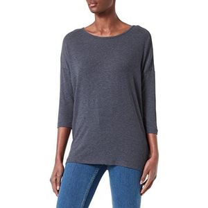 Vero Moda T-shirt met lange mouwen voor dames, zwart.