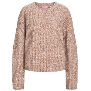 Jack & Jones Jxskyla Gebreide trui met ronde hals voor dames, Moonlite Paars