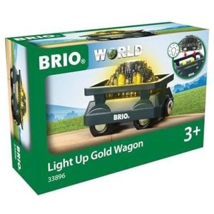 BRIO Lichtgevende goudwagon -33896