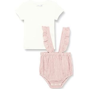 Name It Nbffesille Romperset babyrompers voor meisjes, apple boter