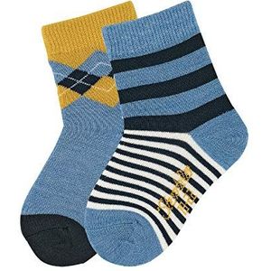 Sterntaler Sokken voor jongens, blauw, 17/18 (fabrieksmaat: 17/18), Blauw