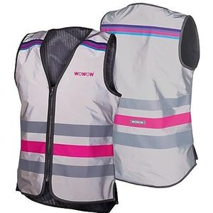 Wowow Lucy Jacket Full Reflective Pink Cyclojas voor dames