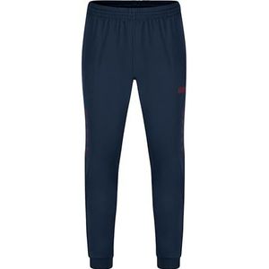 JAKO Challenge polyester broek voor dames, marineblauw/bruin