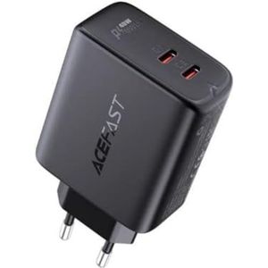 ACEFAST Wall Charger A9, 2X USB-C, PD 40W (Czarna)