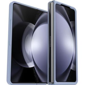 OtterBox Thin Flex Beschermhoes voor Samsung Galaxy Z Fold5, schokbestendig, valbescherming, elegant, tweedelige beschermhoes, getest volgens militaire normen, voor klaptelefoons, blauw