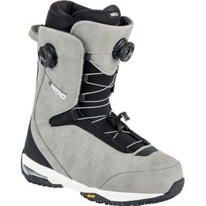 Nitro Chase Dual Boa, All Mountain Freeride Freestyle Premium Snowboardboot, Stone, MP 26.0 // EU 40 // US 8