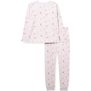 Sanetta Meisjes lang violet baby en baby pyjama, Orchid Hush, 128, Orchid Hush