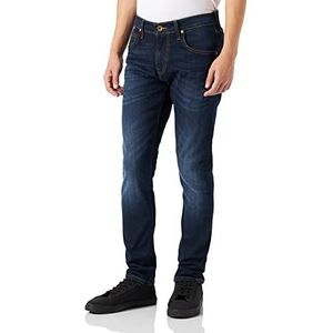 Lee Luke' Tapered Fit herenjeans, Blauw (True Authentic Gcby)