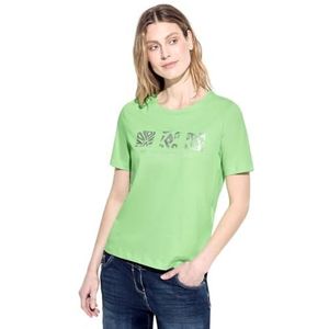 T-shirt à paillettes, Vert citron matcha, S