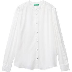 United Colors of Benetton Chemise Femme, Blanc, XL