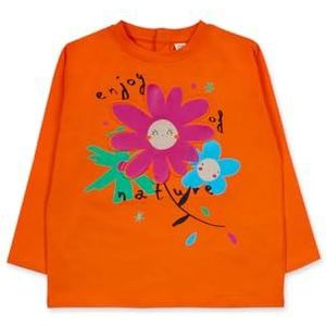 Tuc Tuc Gebreid T-shirt voor meisjes, kleur oranje, collectie Treking Time, oranje, 7 jaar, Oranje