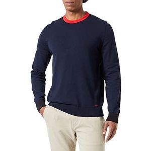 HUGO Scasius Knitted_Sweater, Navy410, heren, Navy410