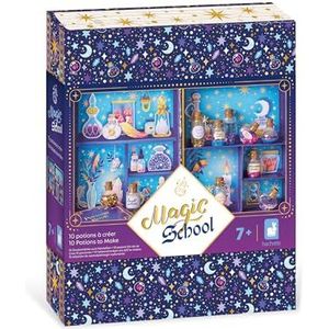 Janod Magic School Mijn toverdrankjes - Handmatige activiteit voor kinderen - Creatief handwerk - Magische drankjes maken voor kinderen - Wereld van magie - Kinderspel vanaf 3 jaar