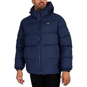 Tommy Jeans TJM Essential winterjas voor heren, Navy Blauw