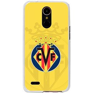 BeCool Beschermhoes voor LG K10 2017 (TPU) Villarreal C.F. Escudo1