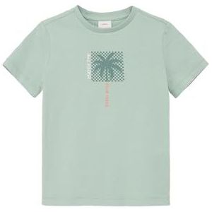s.Oliver T-shirt à manches courtes garçon, Vert 6091, 104-110