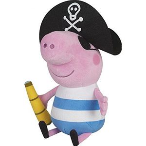 Peppa Pig George Piraat - Knuffel - 25 cm - Multi