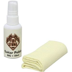 Fire & Stone 540040 gitaarverzorgingsset met doek 50 ml