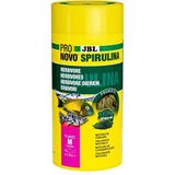 JBL PRONOVO SPIRULINA FLAKES, groen voer voor alle aquariumvissen van 8 tot 20 cm, visvoervlokken, maat M, 1000 ml