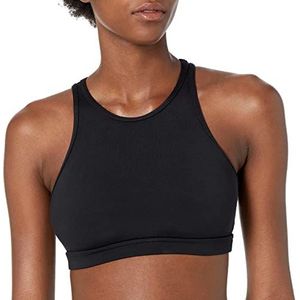 Capezio Team Basics Brassière de sport pour femme, Noir, M