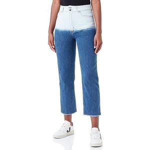 Moschino Pantalon décontracté pour femme, Degrade Blue Denim, 30