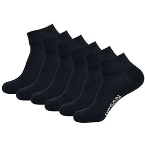 Urban Classics Unisex sokken, zwart.